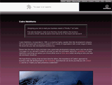 Tablet Screenshot of cadreinc.com